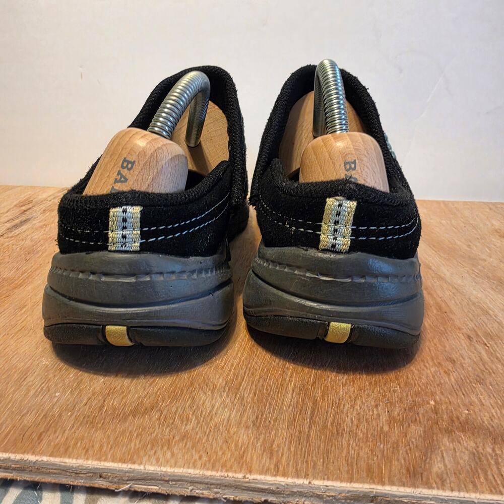 Ryka Rocker Blk suede Slip-on Mules gray outsoles size 10W - Picture 3 of 8